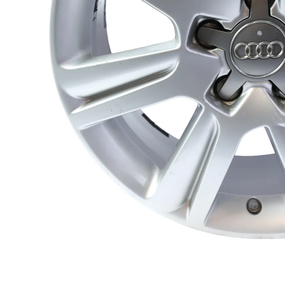 Alloy Rim 17" ET:45 7,5J to Audi A4 B8 Silver Wheel with Part number 8K0601025B Audi A4 B8 Silver Wheel Alloy Rim 17" ET:45 7,5J - SKU 8K0601025B-3 - Part number 8K0601025B