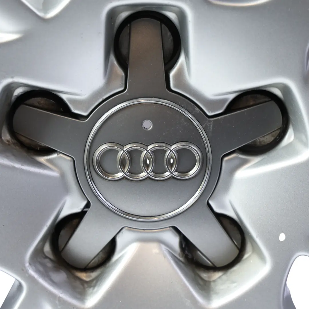 Alloy Rim 17" ET:45 7,5J to Audi A4 B8 Silver Wheel with Part number 8K0601025B Audi A4 B8 Silver Wheel Alloy Rim 17" ET:45 7,5J - SKU 8K0601025B-3 - Part number 8K0601025B