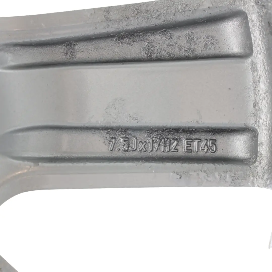 Audi A4 B8 Silver Wheel Alloy Rim 17" ET:45 7,5J - SKU 8K0601025B-4 - Part number 8K0601025B