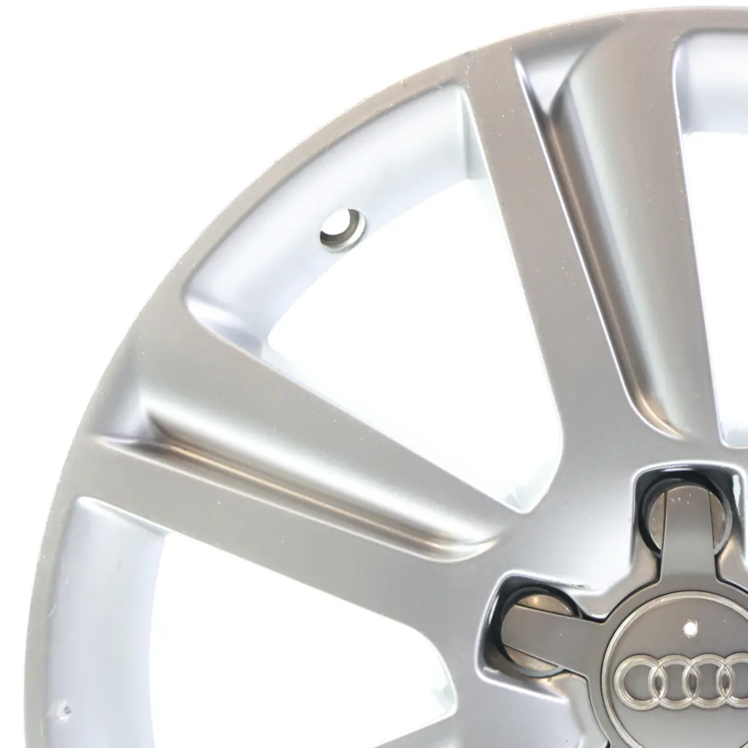 Audi A4 B8 Silver Wheel Alloy Rim 17" ET:45 7,5J - SKU 8K0601025B-4 - Part number 8K0601025B
