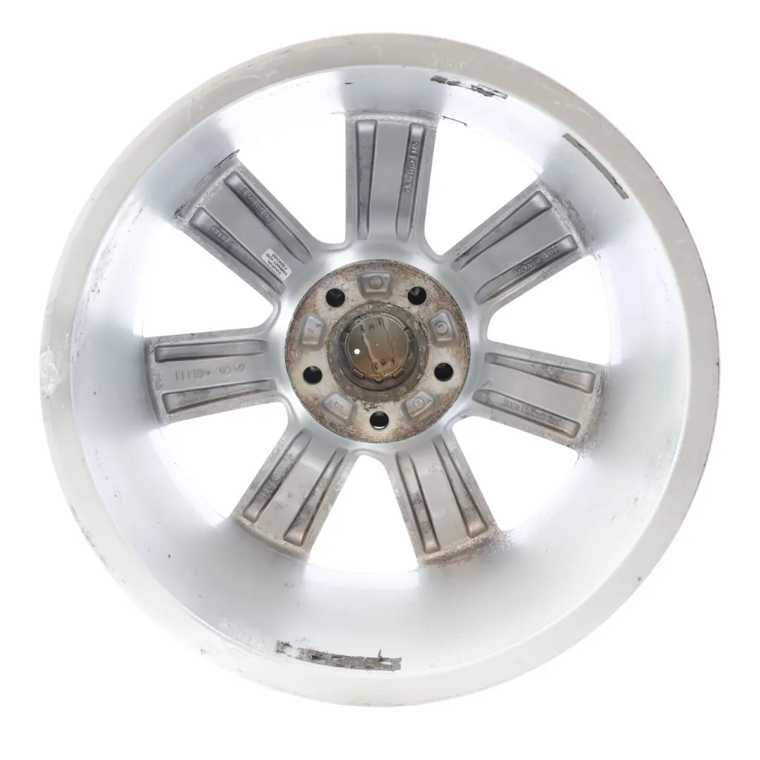 Audi A4 B8 Silver Wheel Alloy Rim 17" ET:45 7,5J - SKU 8K0601025B-4 - Part number 8K0601025B