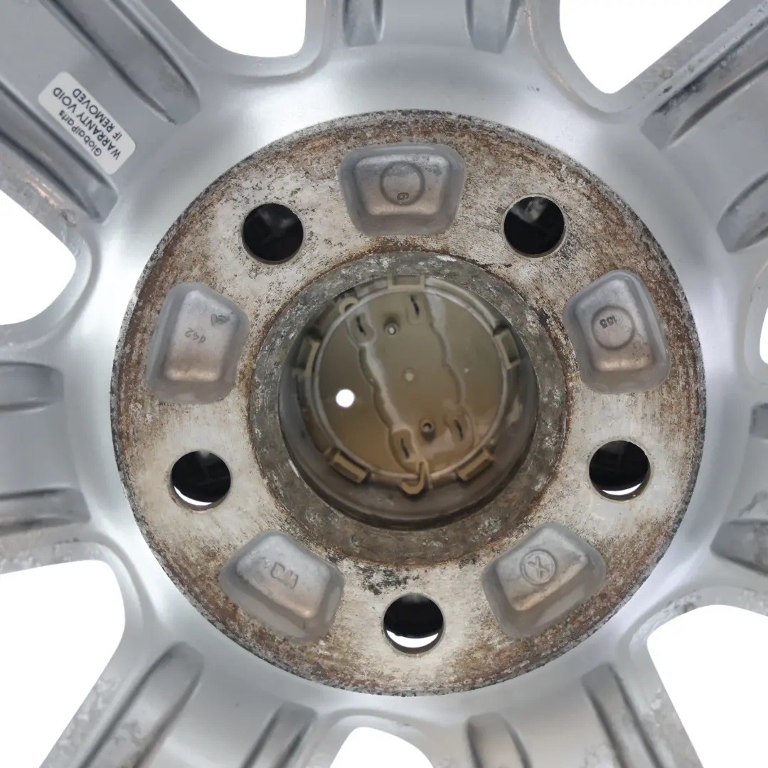 Audi A4 B8 Silver Wheel Alloy Rim 17" ET:45 7,5J - SKU 8K0601025B-4 - Part number 8K0601025B