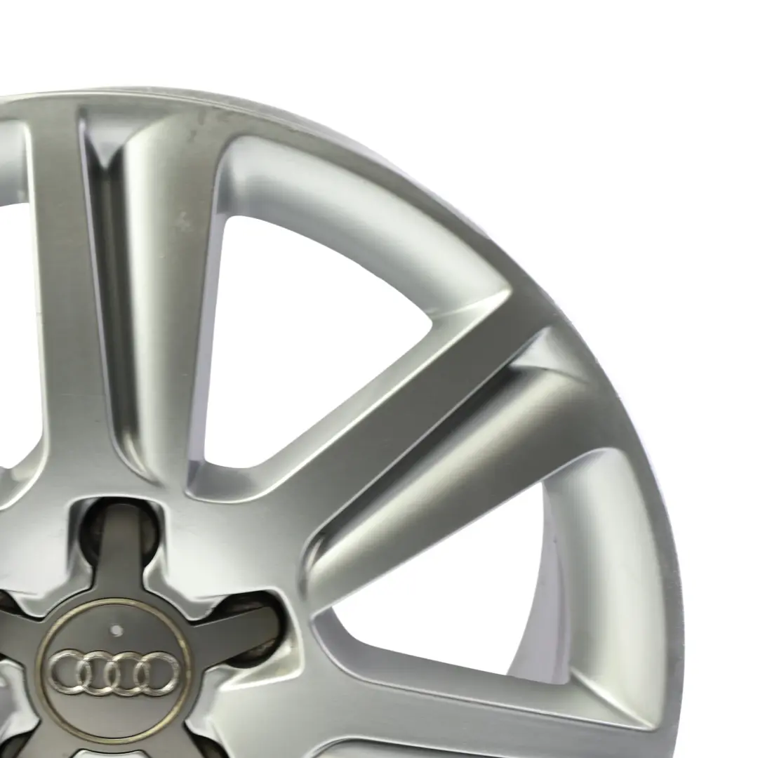 Audi A4 B8 A5 8T Jante argentée en alliage 17" ET:45 7,5J - SKU 8K0601025B-SL2 - Numéro de pièce 8K0601025B