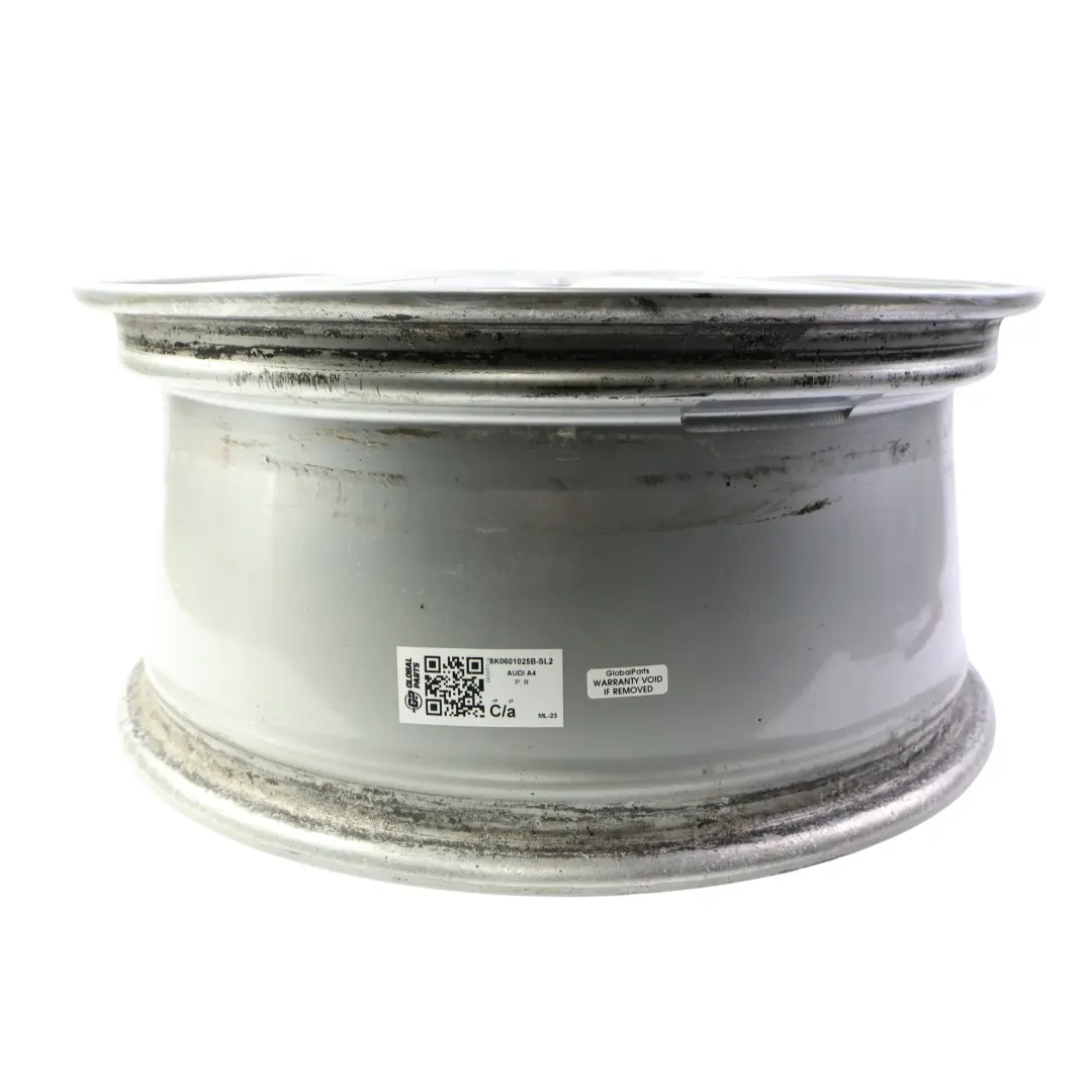 Audi A4 B8 A5 8T Srebrna Felga Aluminiowa 17" ET:45 7,5J - SKU 8K0601025B-SL2 - Numer Części 8K0601025B