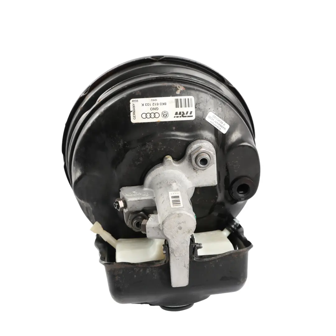 Brake Servo Booster Master Cylinder Unit to Audi A3 8P A5 8T with Part number 8K0612103K Audi A3 8P A5 8T Brake Servo Booster Master Cylinder Unit - SKU 8K0612103K-1 - Part number 8K0612103K