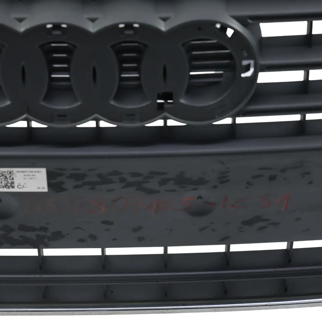Front Bumper Trim Panel Cover Ice Silver Metallic - X7W to Audi A4 B8 with Part number 8K0807105 Audi A4 B8 Front Bumper Trim Panel Cover Ice Silver Metallic - X7W - SKU 8K0807105-ICS1 - Part number 8K0807105