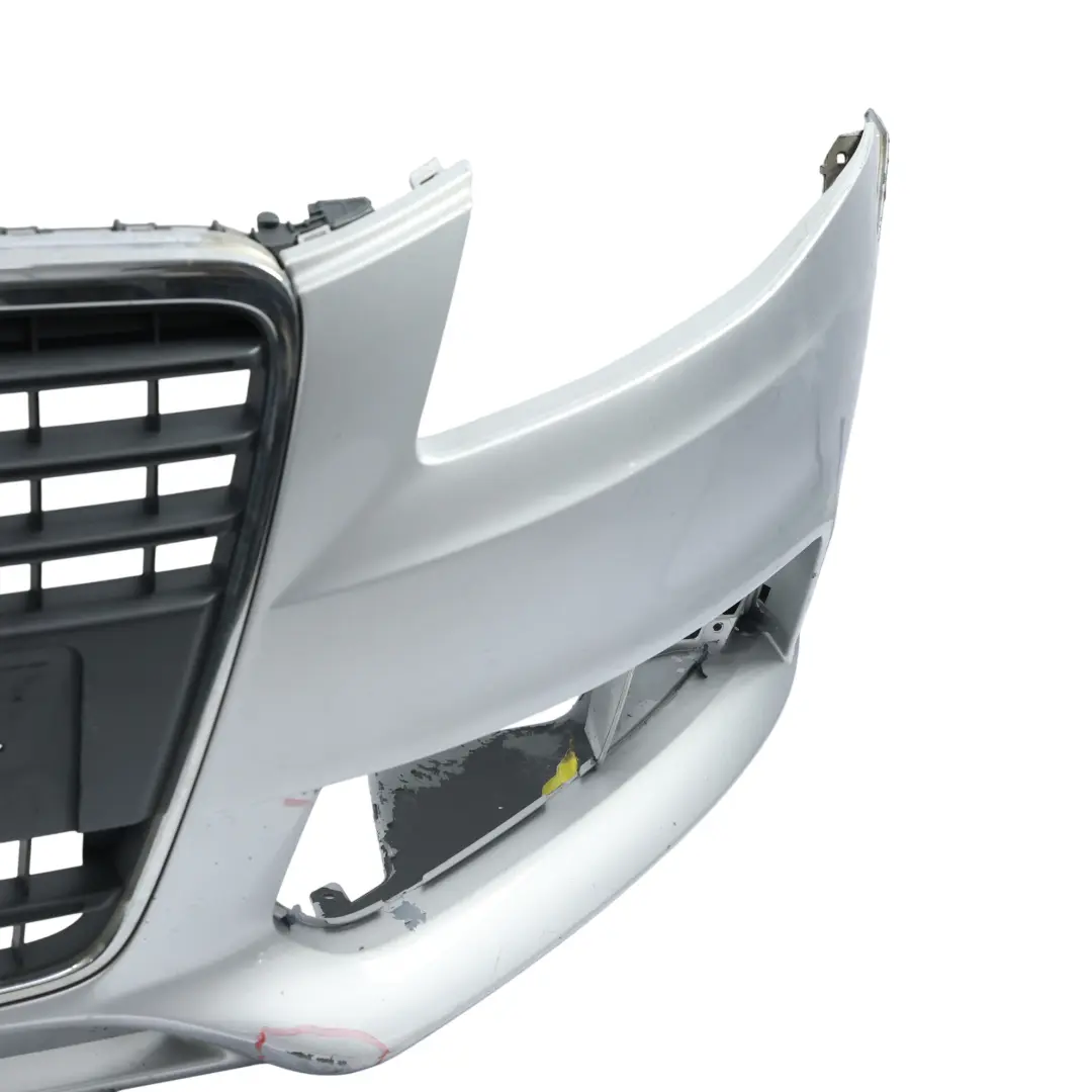 Front Bumper Trim Panel Cover Ice Silver Metallic - X7W to Audi A4 B8 with Part number 8K0807105 Audi A4 B8 Front Bumper Trim Panel Cover Ice Silver Metallic - X7W - SKU 8K0807105-ICS1 - Part number 8K0807105