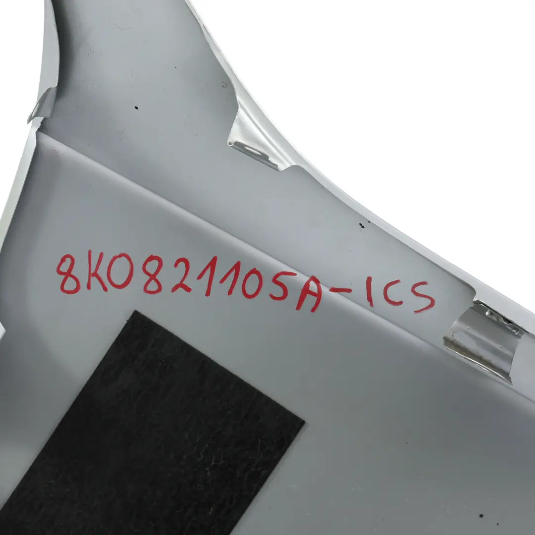 Aleta Delantera Izquierda Plata Hielo Metalizado X7W para Audi A4 B8 con número de pieza 8K0821105A Audi A4 B8 Aleta Delantera Izquierda Plata Hielo Metalizado X7W - SKU 8K0821105A-ICS - Número de pieza 8K0821105A