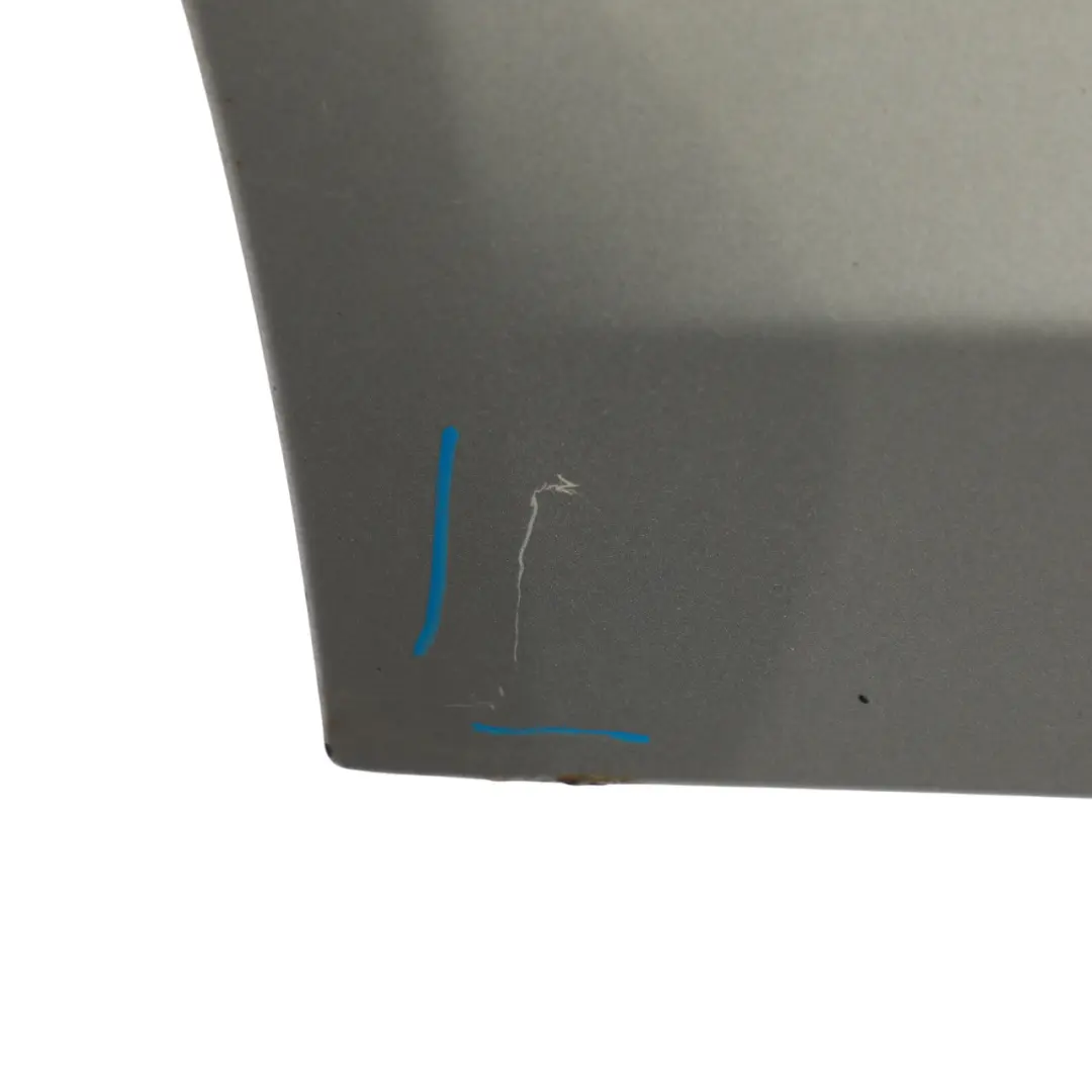 Side Panel Front Left N/S Wing Fender Cover Ice Silver Metallic - X7W to Audi A4 B8 with Part number 8K0821105A Audi A4 B8 Side Panel Front Left N/S Wing Fender Cover Ice Silver Metallic - X7W - SKU 8K0821105A-ICS - Part number 8K0821105A