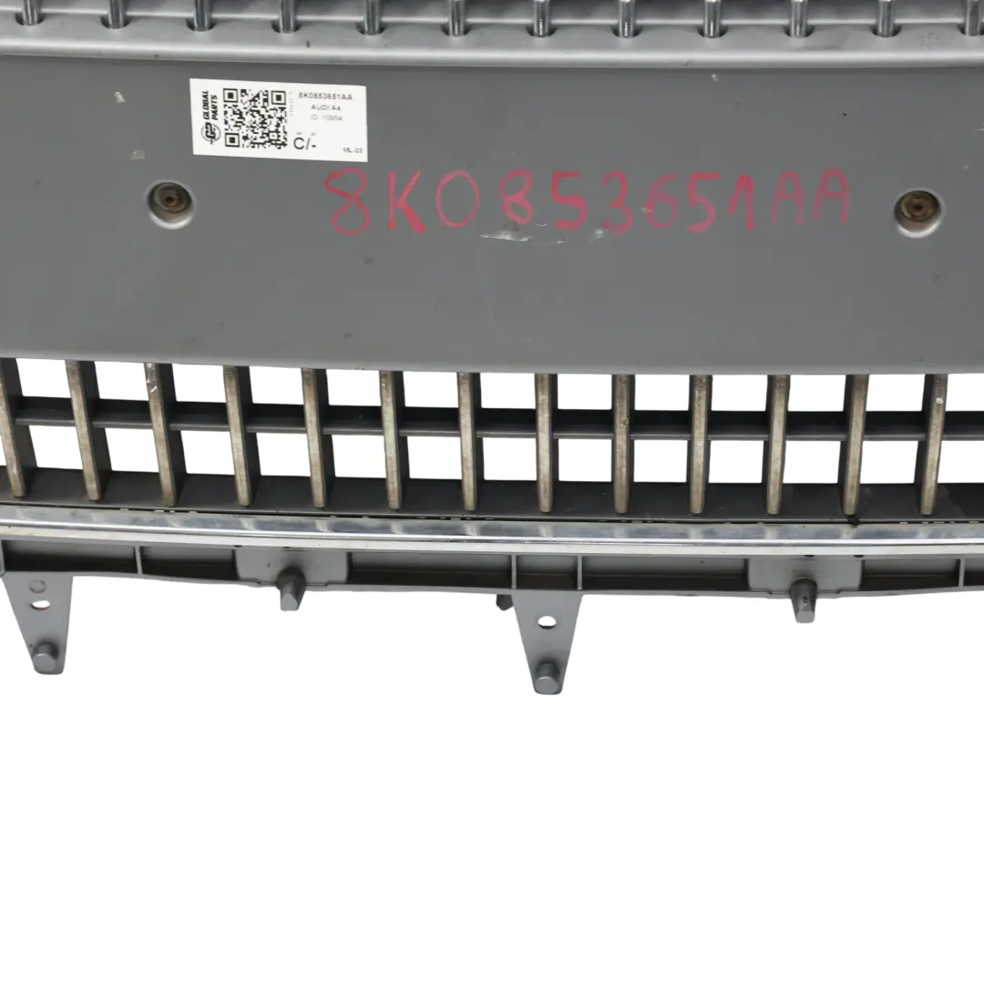 Front Bumper Radiator Centre Grille Cover Panel to Audi A4 B8 Allroad with Part number 8K0853651AA Audi A4 B8 Allroad Front Bumper Radiator Centre Grille Cover Panel - SKU 8K0853651AA - Part number 8K0853651AA