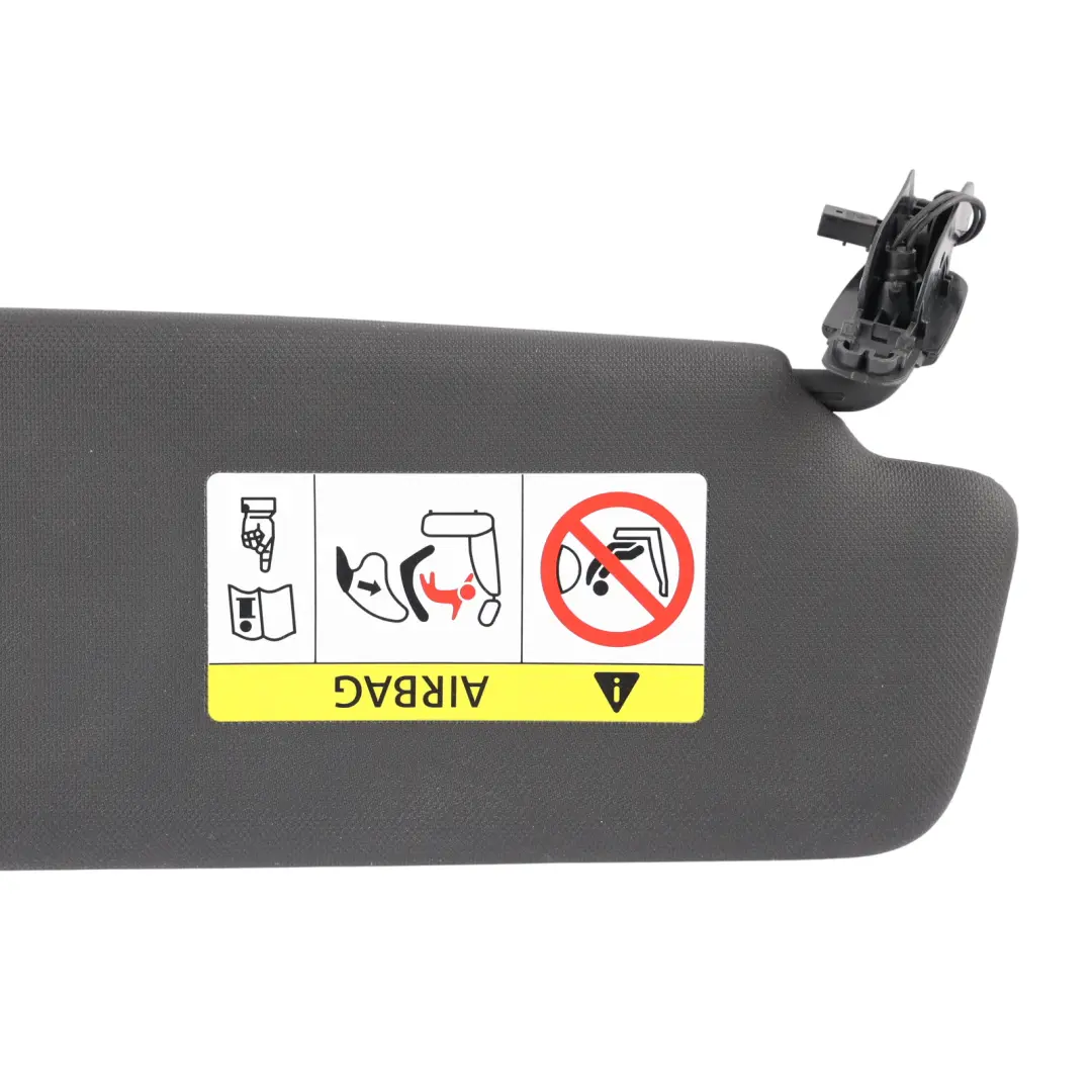 Sun Visor Sunvisor Cover Panel Mirror Panel Black Left N/S to Audi Q3 8U with Part number 8K0857551 Audi Q3 8U Sun Visor Sunvisor Cover Panel Mirror Panel Black Left N/S - SKU 8K0857551-7 - Part number 8K0857551