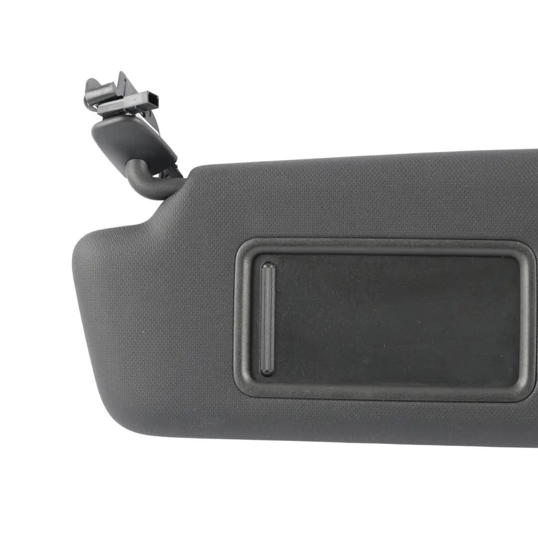 Audi Q3 8U Sun Visor Sunvisor Cover Panel Mirror Panel Black Left N/S - SKU 8K0857551-7 - Part number 8K0857551
