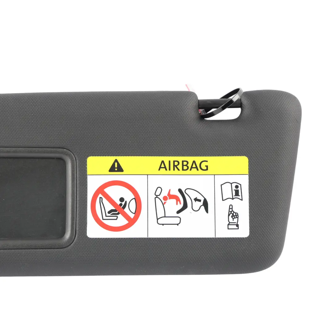 Sun Visor Sunvisor Cover Panel Mirror Panel Black Left N/S to Audi Q3 8U with Part number 8K0857551 Audi Q3 8U Sun Visor Sunvisor Cover Panel Mirror Panel Black Left N/S - SKU 8K0857551-7 - Part number 8K0857551