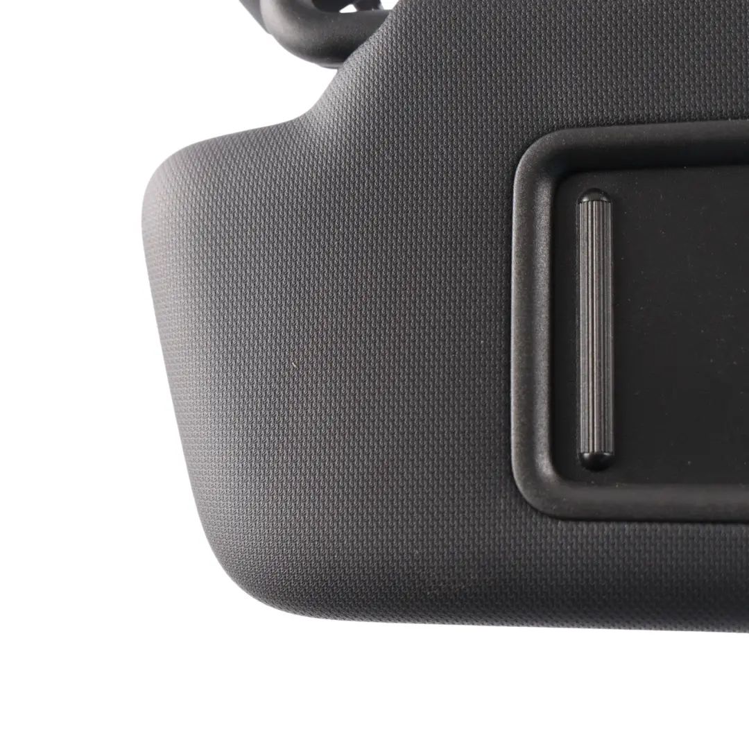 Audi Q3 8U Sun Visor Sunvisor Cover Panel Mirror Panel Black Left N/S - SKU 8K0857551-7 - Part number 8K0857551