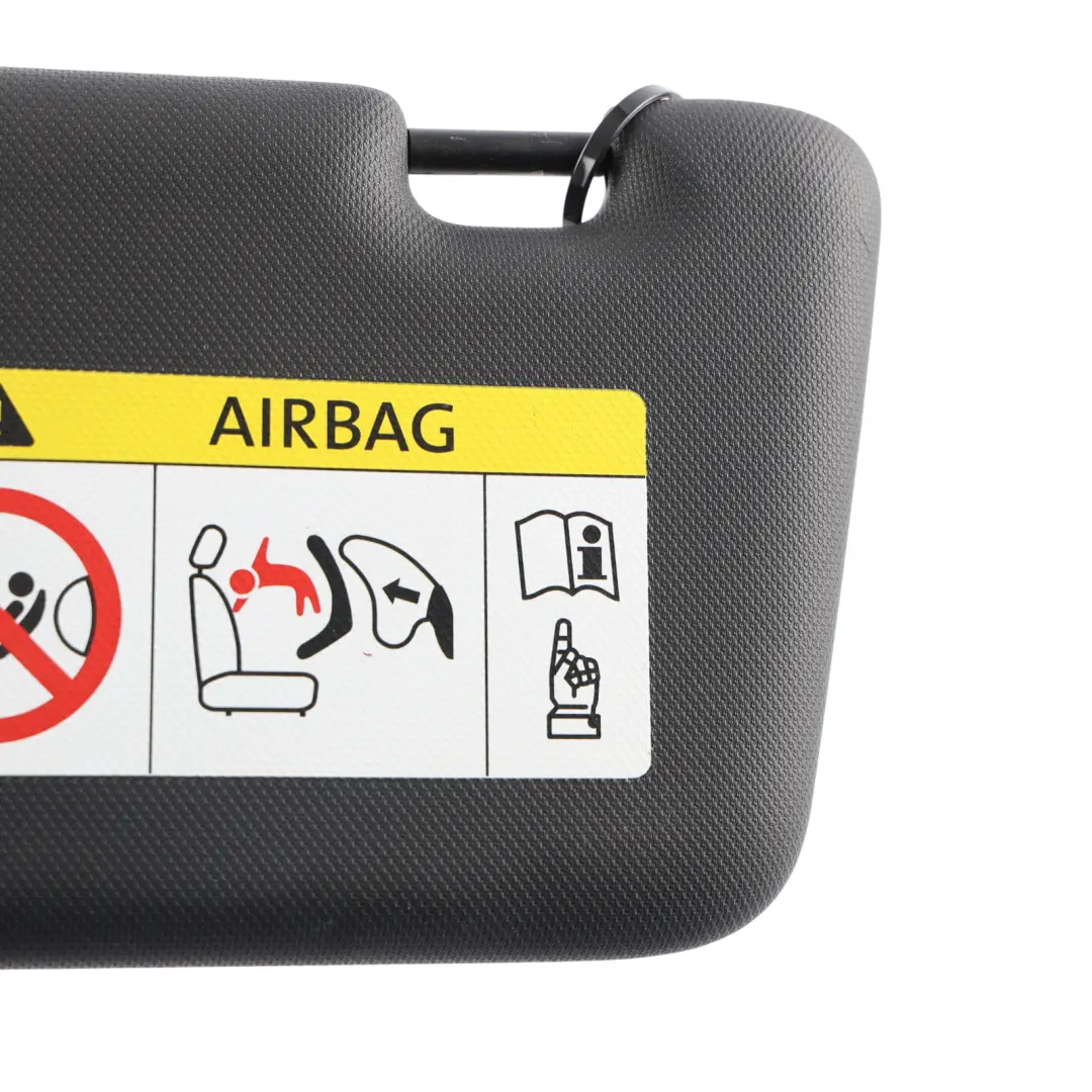 Sun Visor Sunvisor Cover Panel Mirror Panel Black Left N/S to Audi Q3 8U with Part number 8K0857551 Audi Q3 8U Sun Visor Sunvisor Cover Panel Mirror Panel Black Left N/S - SKU 8K0857551-7 - Part number 8K0857551