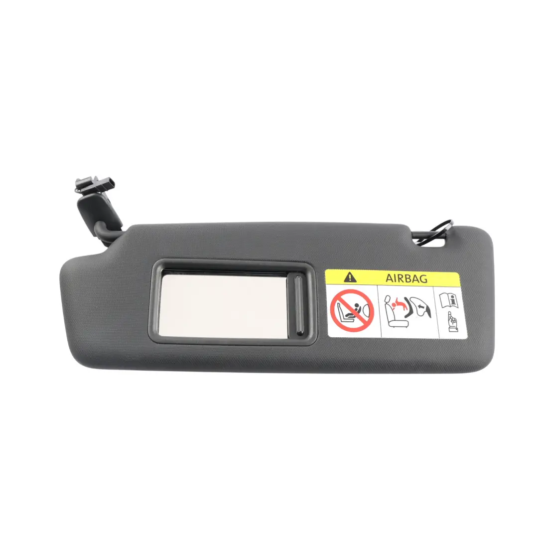 Sun Visor Sunvisor Cover Panel Mirror Panel Black Left N/S to Audi Q3 8U with Part number 8K0857551 Audi Q3 8U Sun Visor Sunvisor Cover Panel Mirror Panel Black Left N/S - SKU 8K0857551-7 - Part number 8K0857551