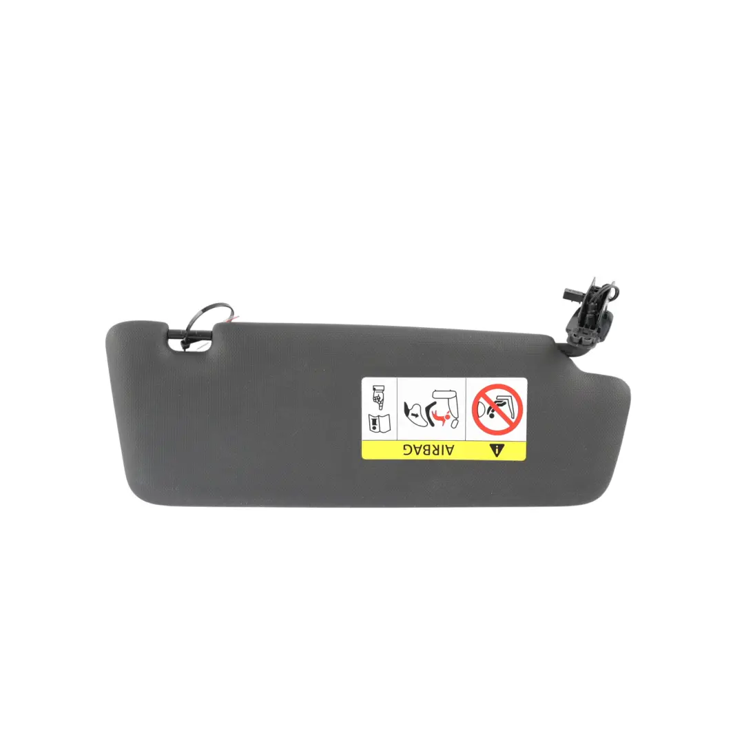 Audi Q3 8U Sun Visor Sunvisor Cover Panel Mirror Panel Black Left N/S - SKU 8K0857551-7 - Part number 8K0857551