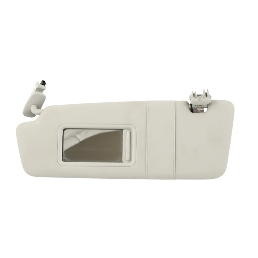 Sun Visor Cover Panel Left N/S Side Grey to Audi A1 8X A4 B8 A5 8T with Part number 8K0857551 Audi A1 8X A4 B8 A5 8T Sun Visor Cover Panel Left N/S Side Grey - SKU 8K0857551-8 - Part number 8K0857551