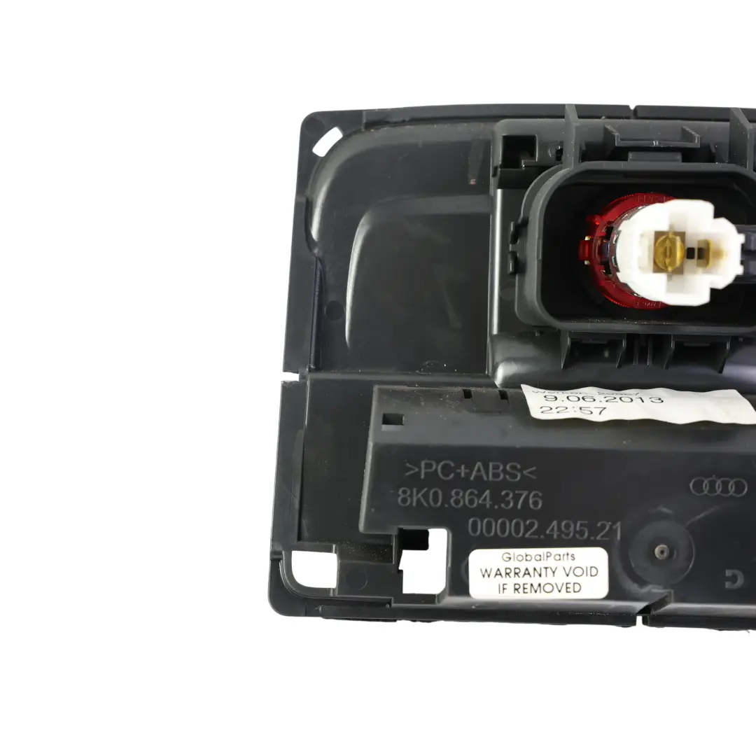 Tapa Panel Encendedor Toma Corriente para Audi A4 B8 A5 8T con número de pieza 8K0864376 Audi A4 B8 A5 8T Tapa Panel Encendedor Toma Corriente - SKU 8K0864376-3 - Número de pieza 8K0864376