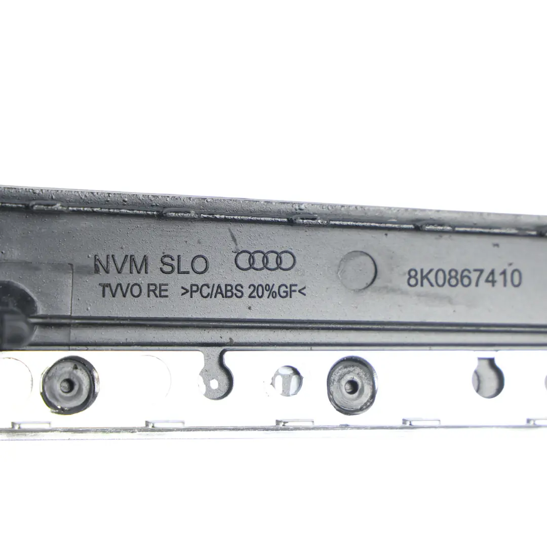 Audi A4 S4 B8 A5 8T Modanatura Pannello Porta Interno Anteriore Destro - SKU 8K0867410-BLK - Numero di parte 8K0867410