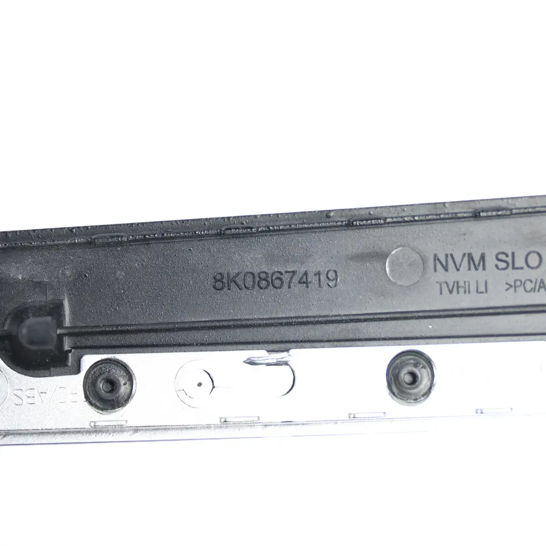 Türverkleidung Zierleiste Hinten Links Klavierlack Schwarz für Audi A4 B8 mit Teilenummer 8K0867419 Audi A4 B8 Türverkleidung Zierleiste Hinten Links Klavierlack Schwarz - SKU 8K0867419-BLK - Teilenummer 8K0867419