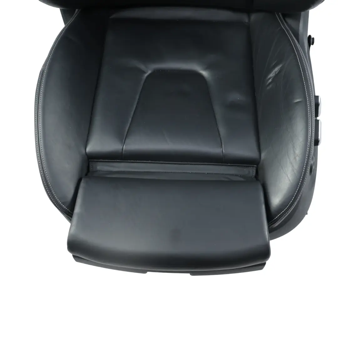 Audi S4 B8 Siège Sport Électrique Chauffant Avant Gauche Cuir Nappa Noir - SKU 8K0881805CG-2 - Numéro de pièce 8K0881805CG