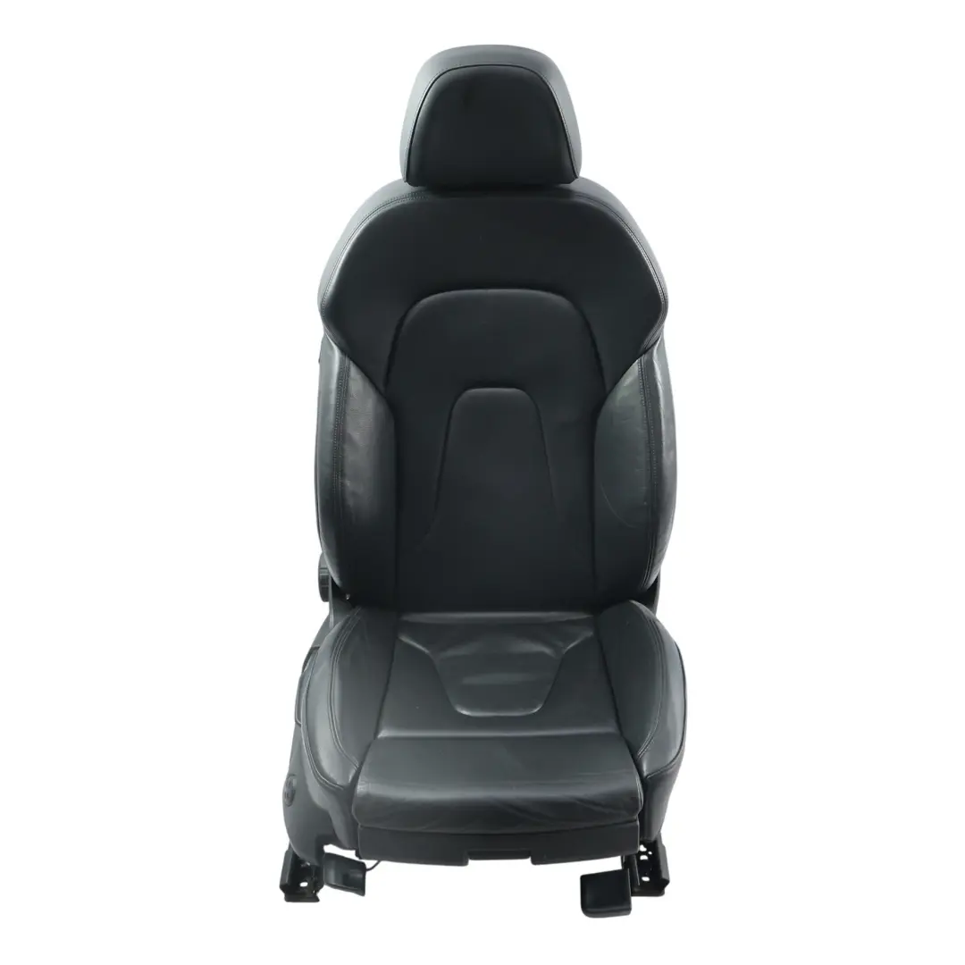 Audi A4 B8 S-line Fotel Prawy Przód Przedni Skóra Czarna - SKU 8K0881806BH-1 - Numer Części 8K0881806BH