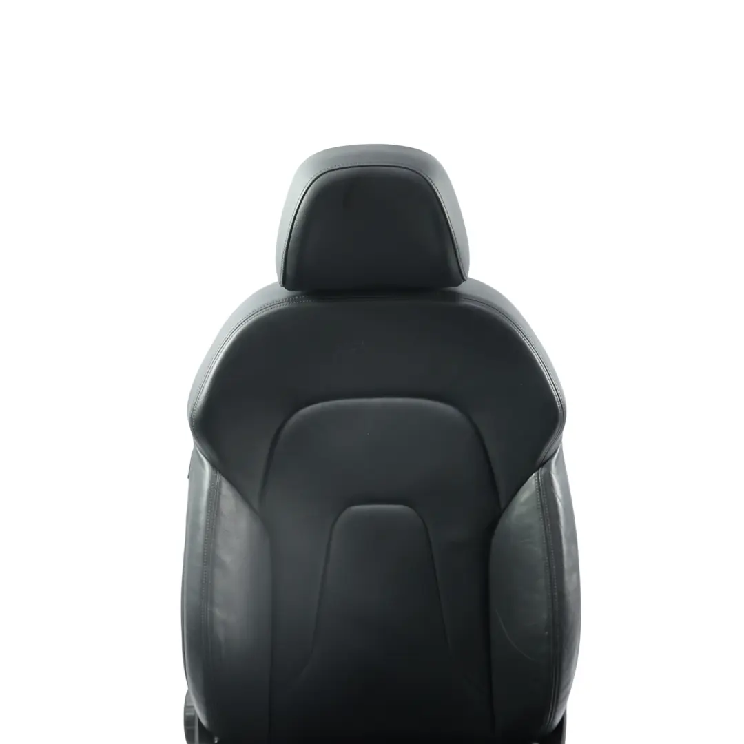 Audi A4 B8 S-line Fotel Prawy Przód Przedni Skóra Czarna - SKU 8K0881806BH-1 - Numer Części 8K0881806BH