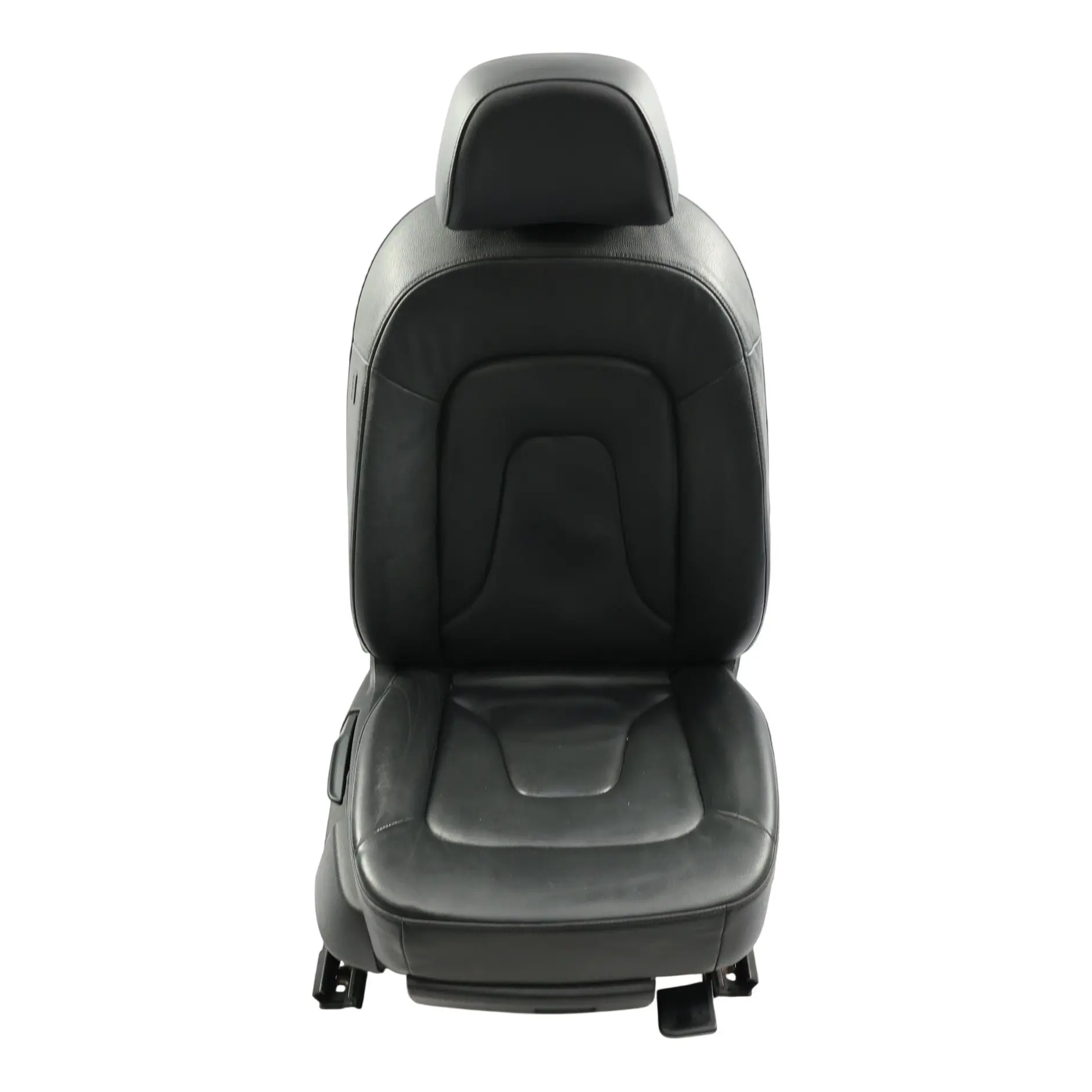 Audi A4 B8 Front Seat Heated Right O/S Leather Milano Soul Black