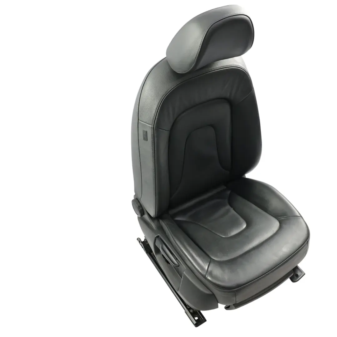 Audi A4 B8 Front Seat Heated Right O/S Leather Milano Soul Black - SKU 8K0881806C-5 - Part number 8K0881806C