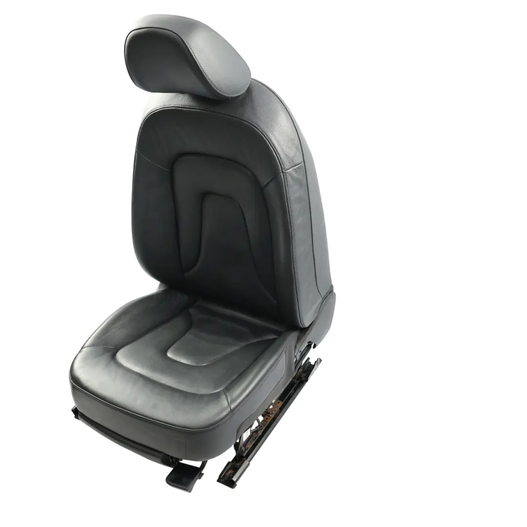 Audi A4 B8 Front Seat Heated Right O/S Leather Milano Soul Black - SKU 8K0881806C-5 - Part number 8K0881806C