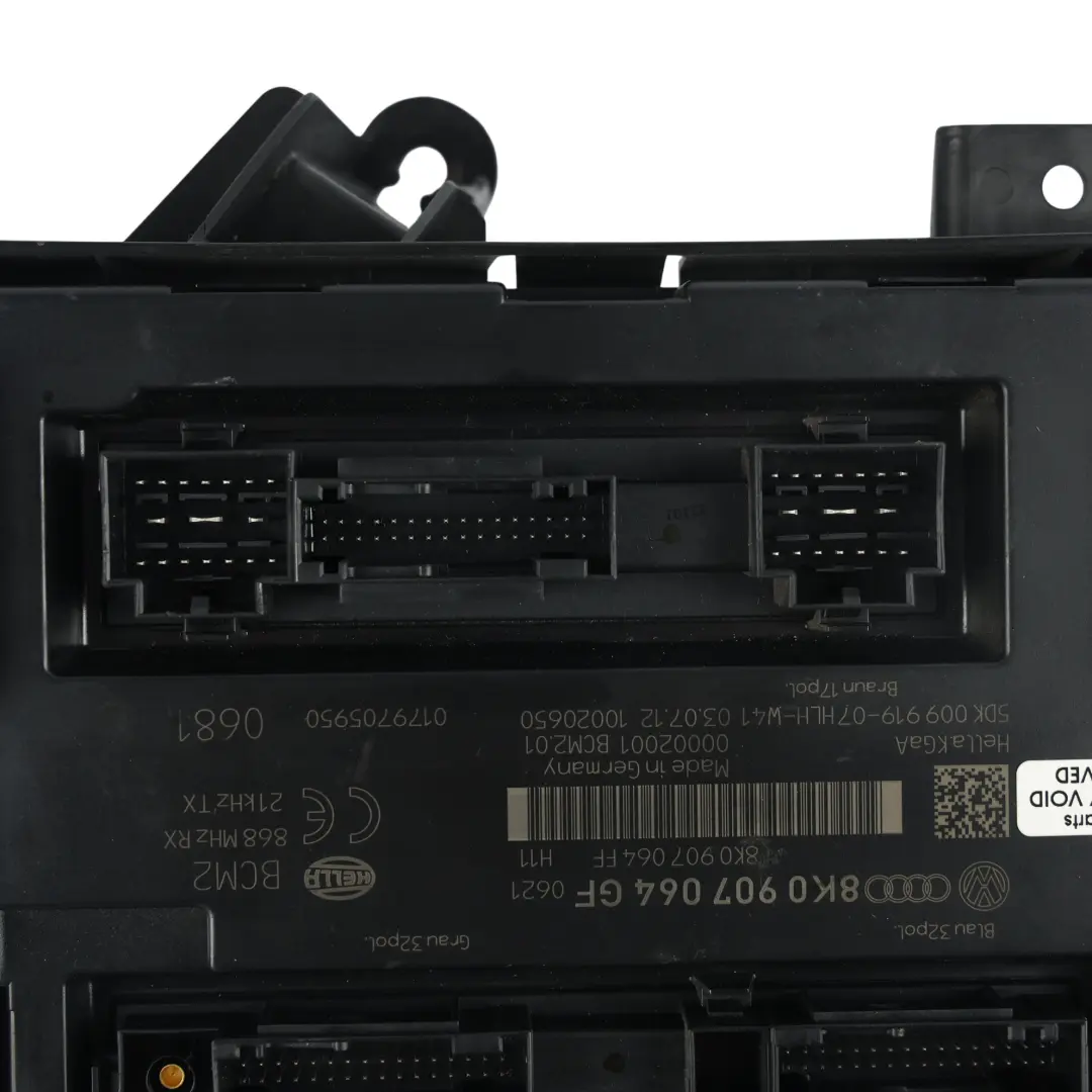 Central Convenience Module Comfort Control ECU 8K0907064GF to Audi S4 B8 with Part number 8K0907064F Audi S4 B8 Central Convenience Module Comfort Control ECU 8K0907064GF - SKU 8K0907064F-1 - Part number 8K0907064F