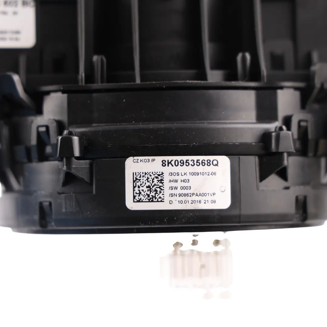 Audi A5 8T 8F Steering Wheel Squib Slip Ring Wiper Indicator Stalk - SKU 8K0953568Q-4 - Part number 8K0953568Q