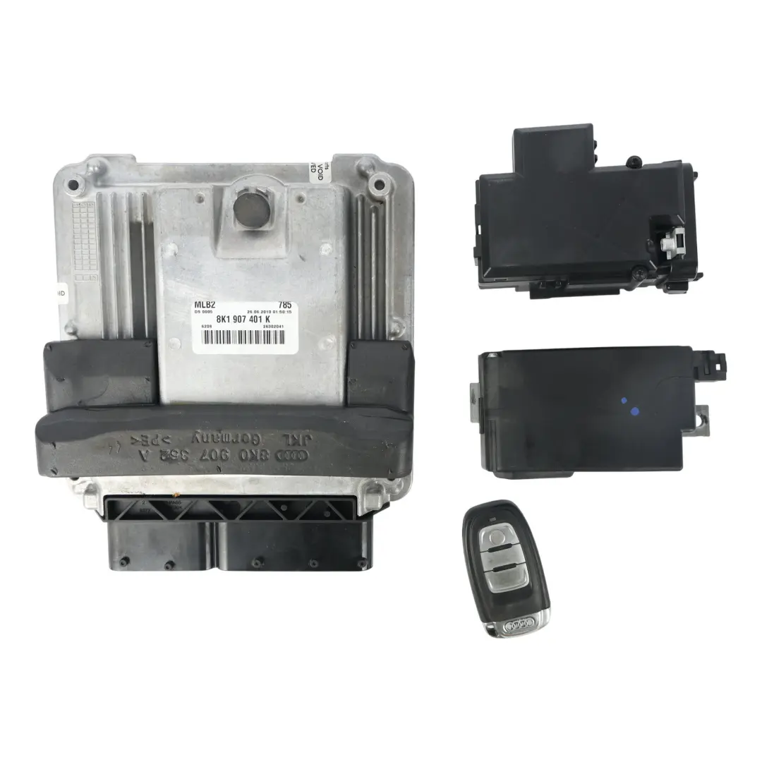 Unidad Control Motor 2.7 TDI CGKA 190HP Automático Kit para Audi A5 8T con número de pieza 8K1907401K Audi A5 8T Unidad Control Motor 2.7 TDI CGKA 190HP Automático Kit - SKU 8K1907401K-1 - Número de pieza 8K1907401K