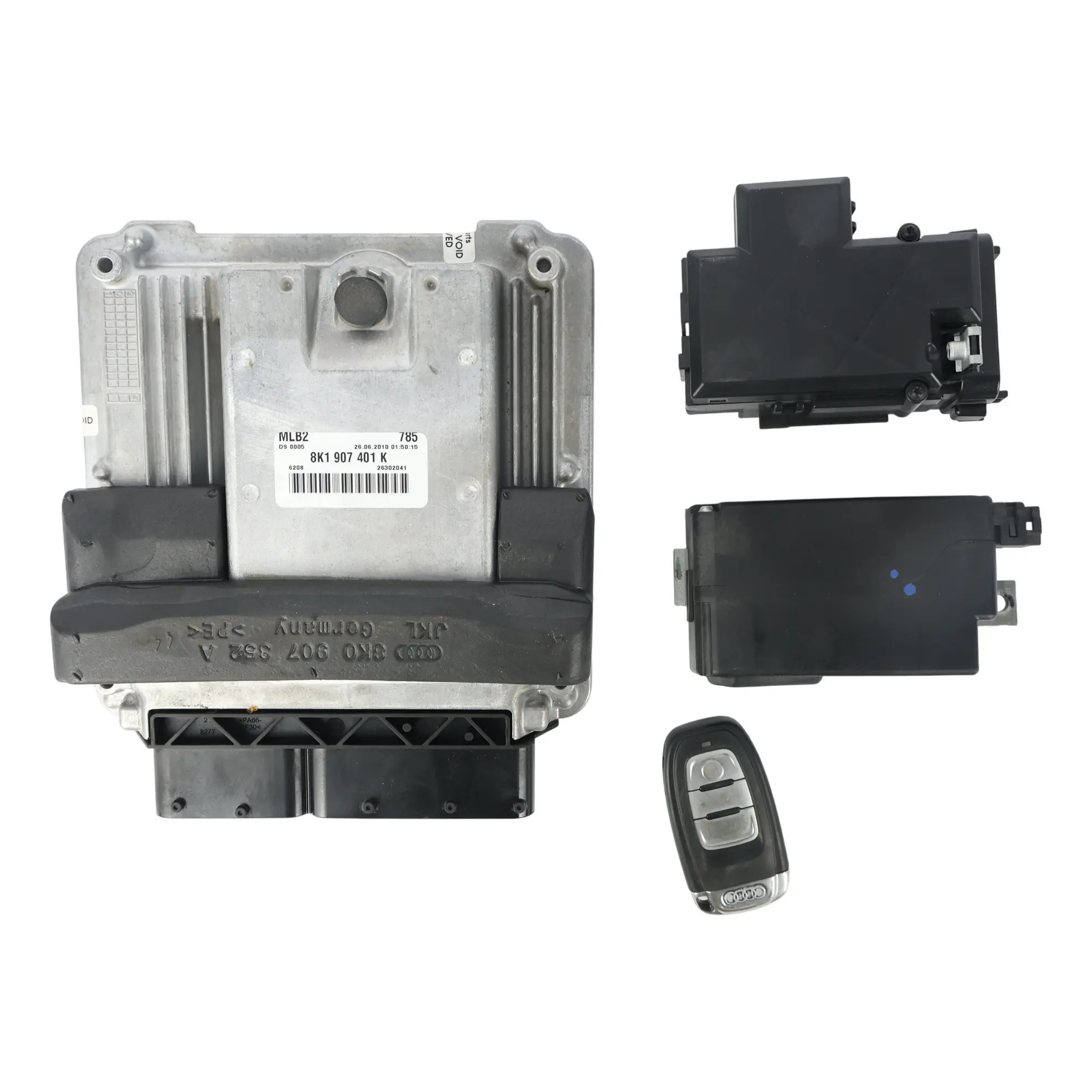 Audi A5 8T Unidad Control Motor 2.7 TDI CGKA 190HP Automático 8K1907401K Kit