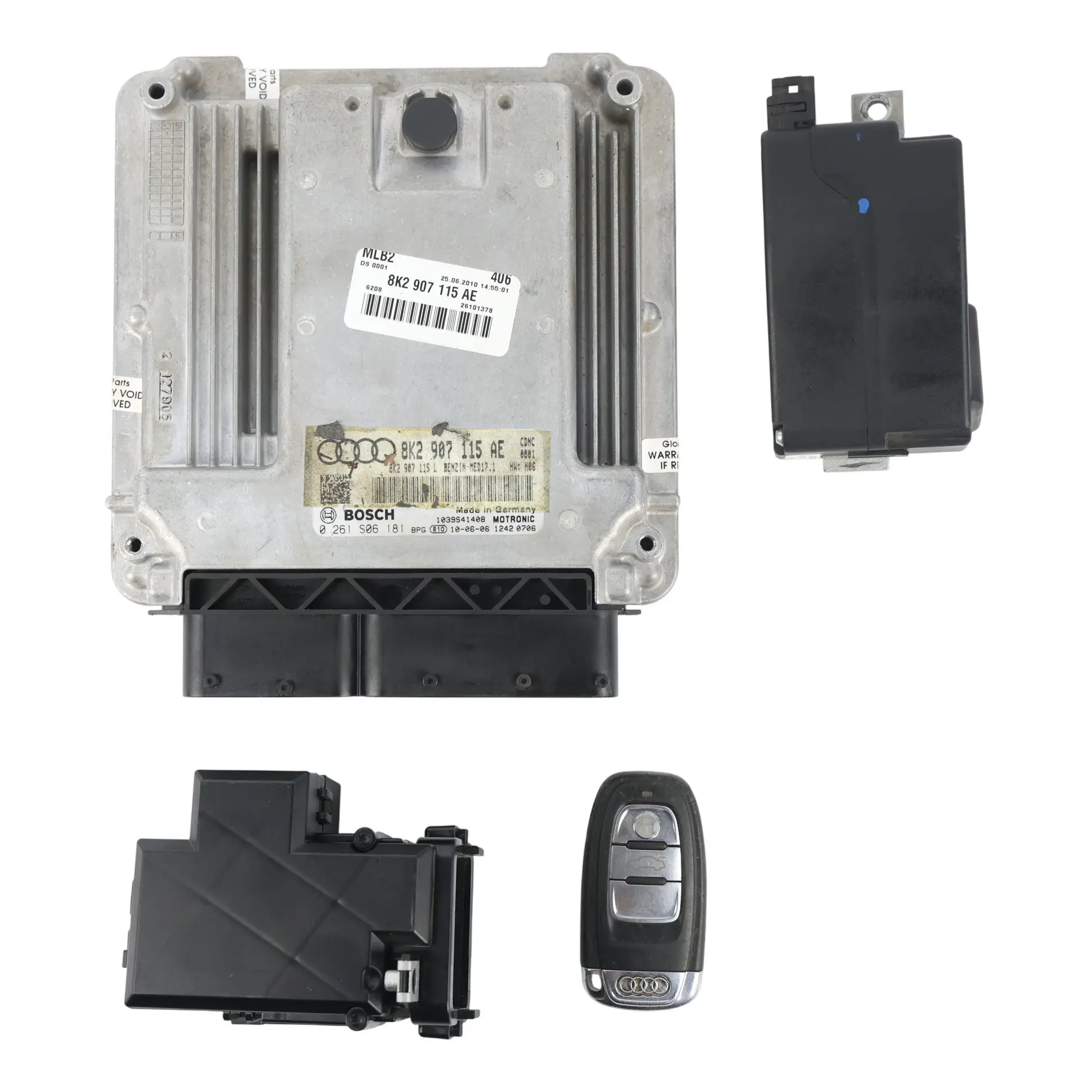 Audi A4 B8 Engine Control 211HP ECU 2.0 Petrol TFSI CDNC Manual 8K2907115AE Kit