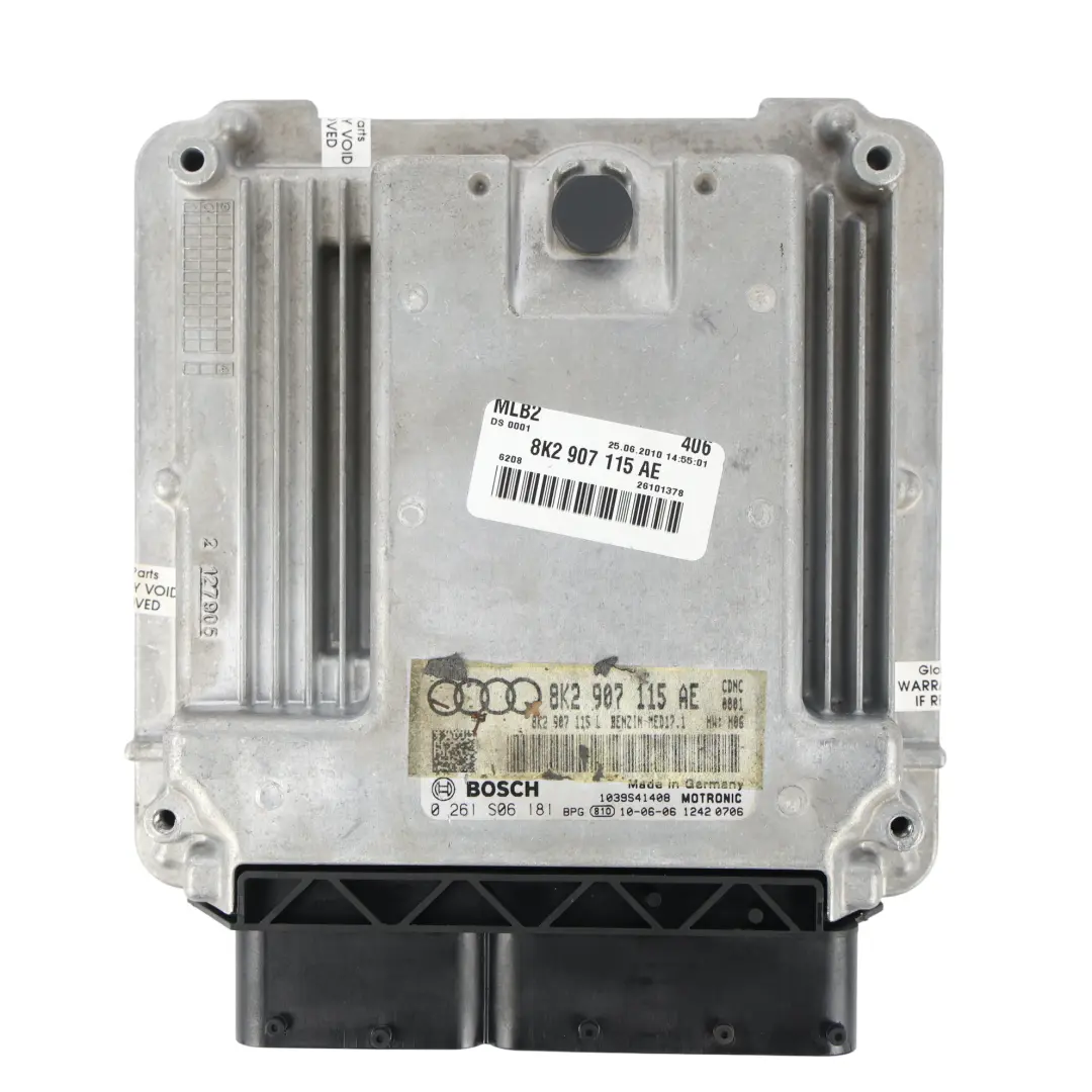 Centralina Motore ECU 2.0 Benzina TFSI CDNC Manuale per Audi A4 B8 con numero di parte 8K2907115AE Audi A4 B8 Centralina Motore ECU 2.0 Benzina TFSI CDNC Manuale - SKU 8K2907115AE-2 - Numero di parte 8K2907115AE
