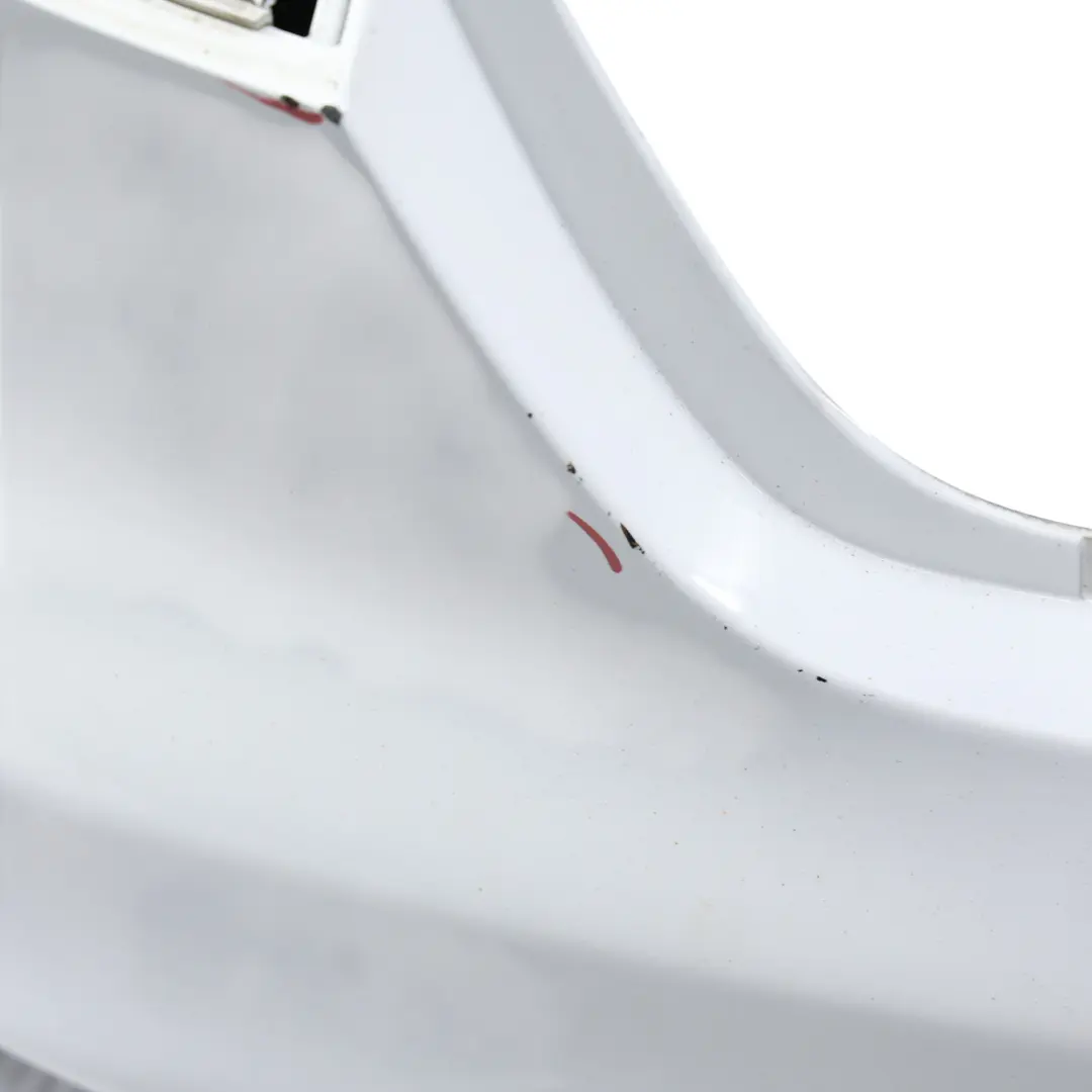 Audi A4 B8 Rear Bumper Trim Panel Covering Panel Ibis White - Y9C - SKU 8K5807303C-IWH1 - Part number 8K5807303C