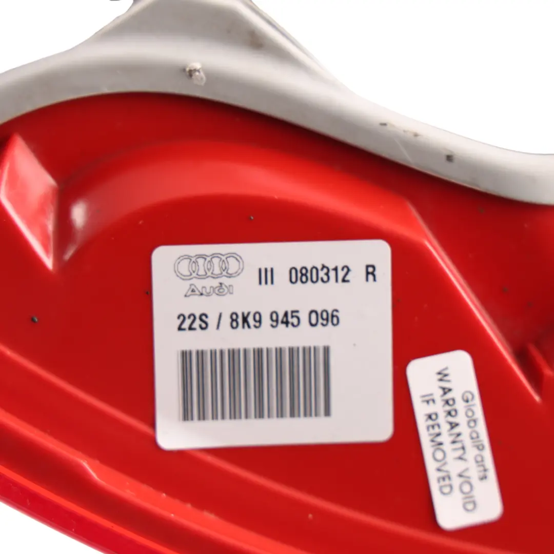 Audi A4 B8 Rear Tail Light Lamp Side Panel Right O/S Taillight - SKU 8K9945096-1 - Part number 8K9945096