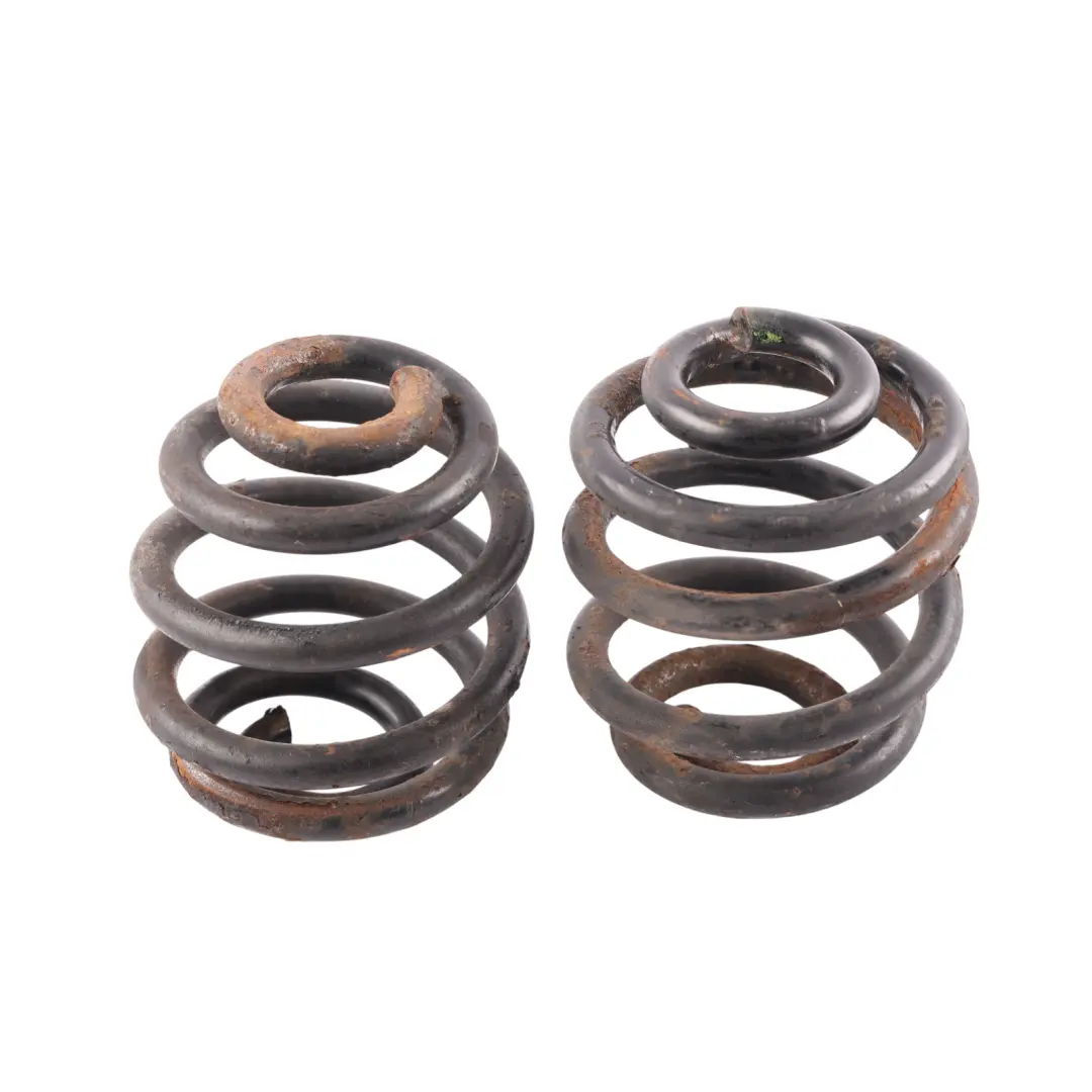 Audi TT 8N Rear Coil Spring Suspension Red Paint Left Right N/O/S Set - SKU 8N0511115E - Part number 8N0511115E