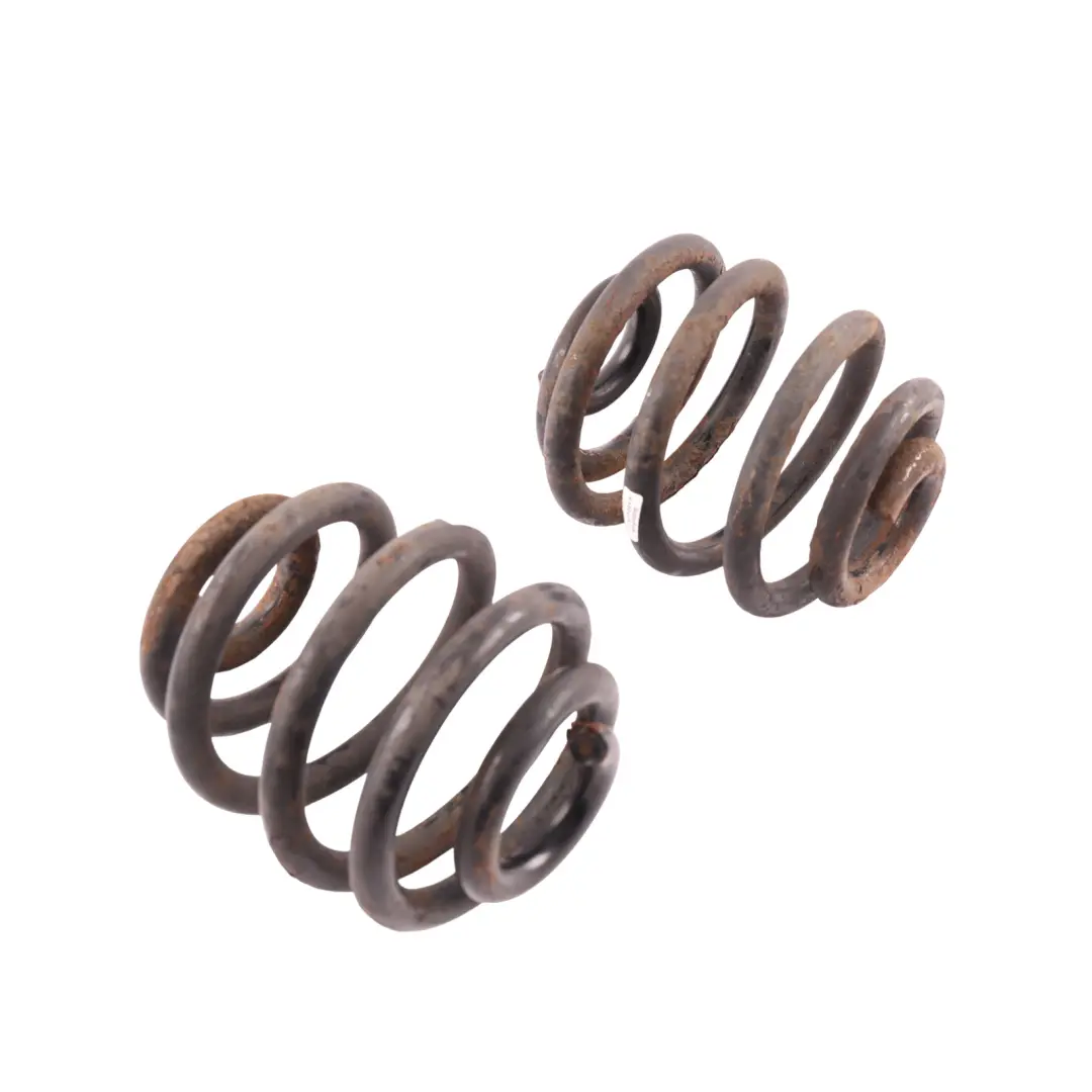 Audi TT 8N Rear Coil Spring Suspension Red Paint Left Right N/O/S Set - SKU 8N0511115E - Part number 8N0511115E