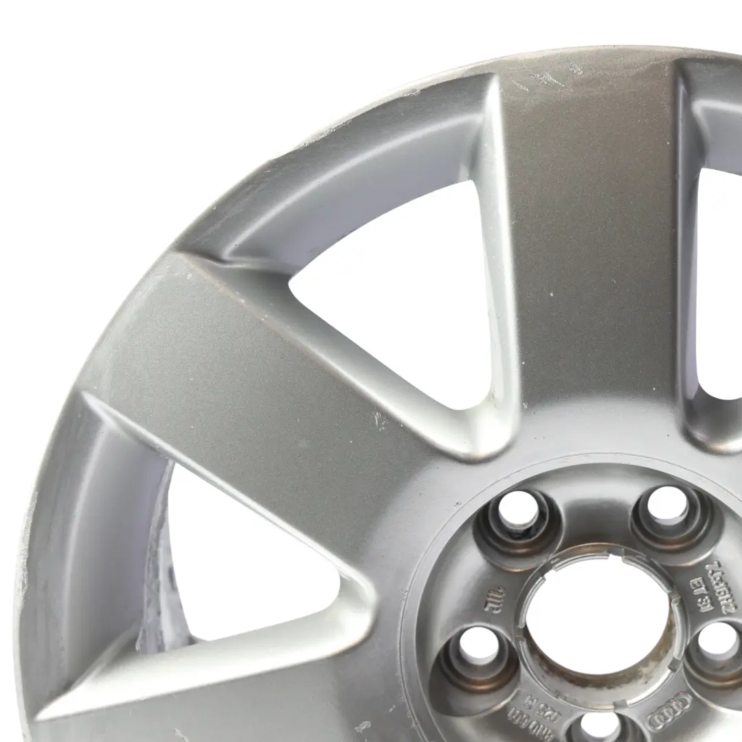 Audi Mk1 TT 8N Silver Wheel Alloy Rim 16" 7J ET:31 7-Spoke - SKU 8N0601025M-SL1 - Part number 8N0601025M