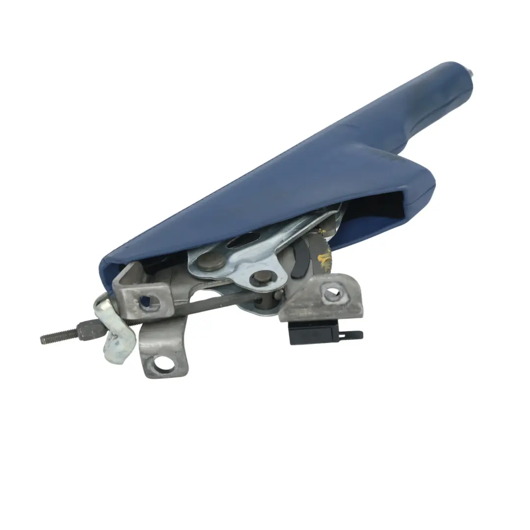 Audi TT 8N Handbrake Lever Handle Mechanism Leather Indigo Blue - SKU 8N0711303E-1 - Part number 8N0711303E