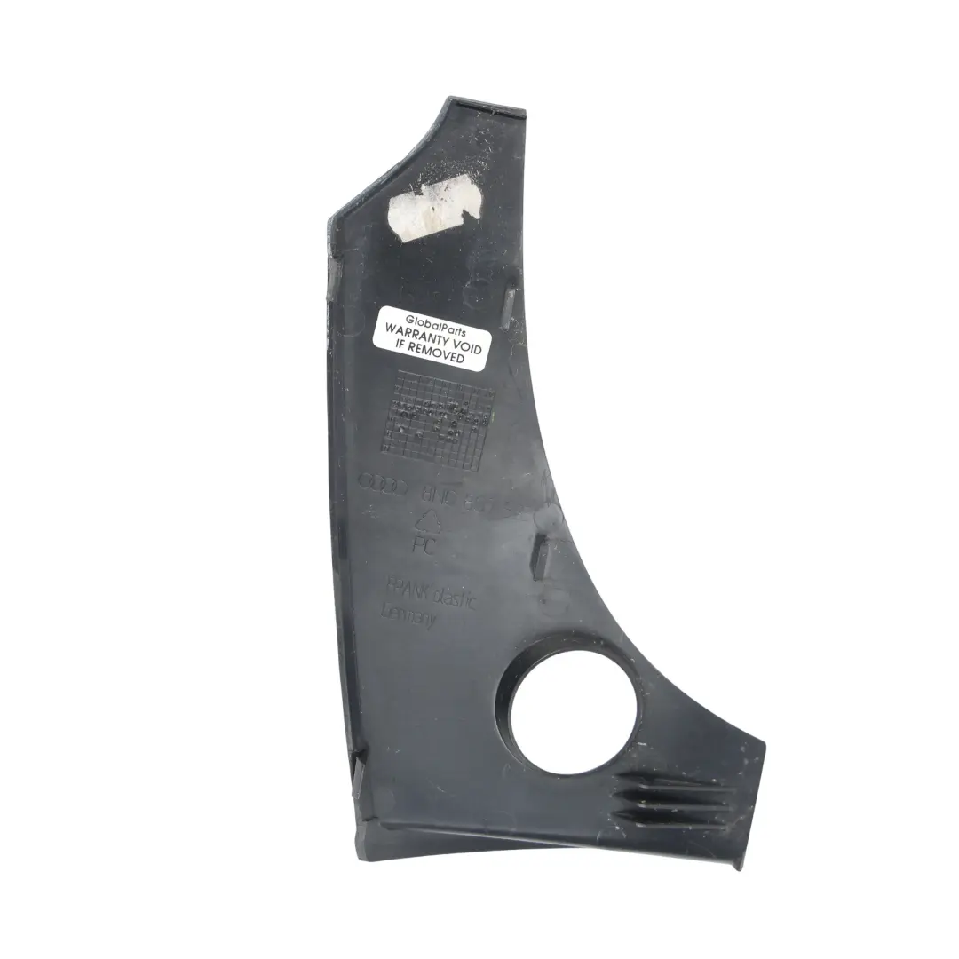 Audi TT 8N Rear Upper Bumper Trim Cover Covering Panel Left N/S - SKU 8N0807533 - Part number 8N0807533