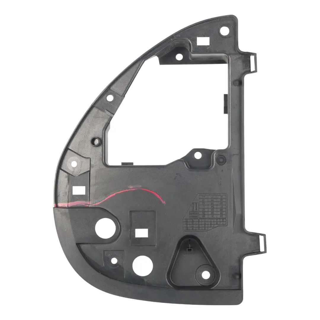 Audi TT 8N Dashboard Fuse Box Mount Plate Bracket Carrier Left N/S - SKU 8N0858387 - Part number 8N0858387