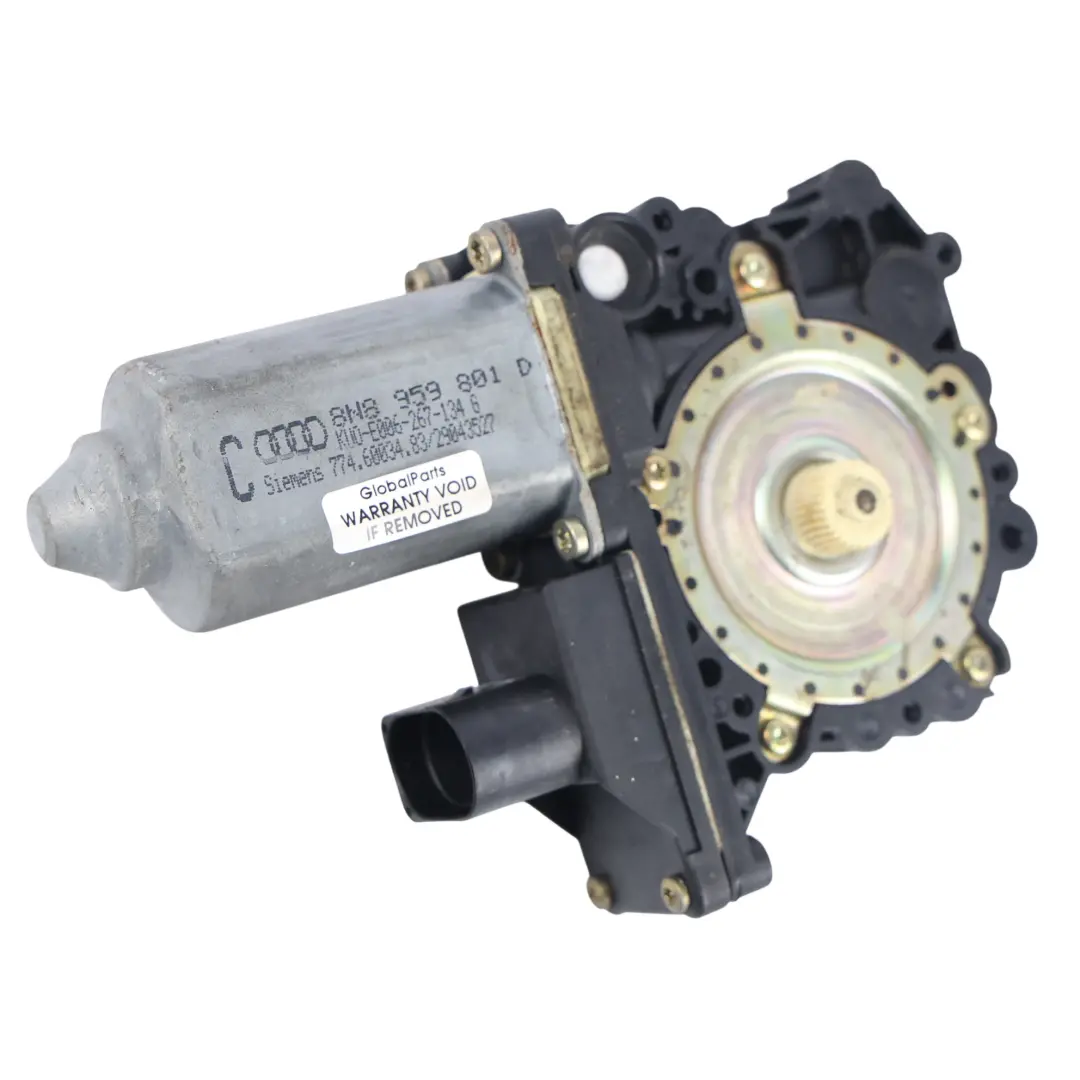 Audi TT 8N Silnik Podnośnika Szyby Przedni Lewy - SKU 8N8959801D - Numer Części 8N8959801D