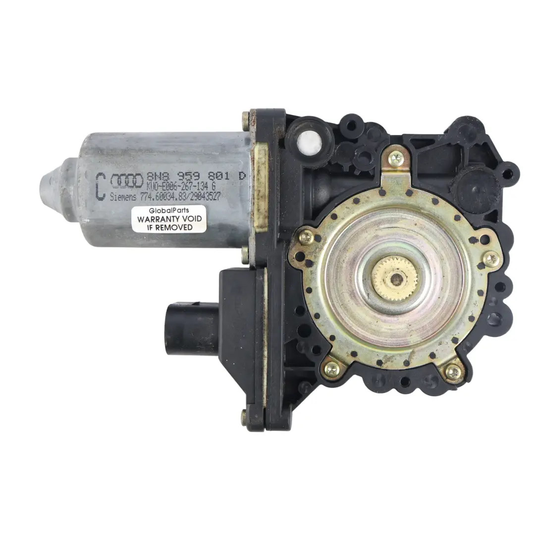 Audi TT 8N Lève-vitre Avant Gauche Moteur - SKU 8N8959801D - Numéro de pièce 8N8959801D