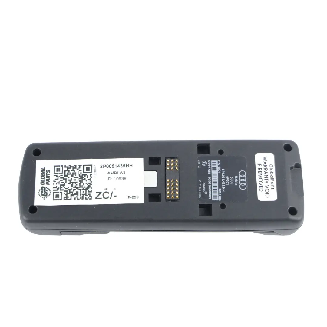 Audi A3 8P A5 8T Interior Phone Holder Tray Connection Station Unit - SKU 8P0051435HH - Part number 8P0051435HH