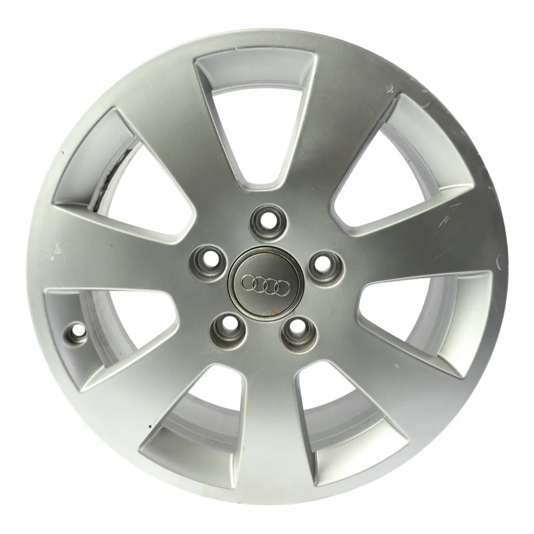 Audi A3 8P Llanta De Aleación Plateada 16" 6,5J ET:50 - SKU 8P0601025A-SL2 - Número de pieza 8P0601025A