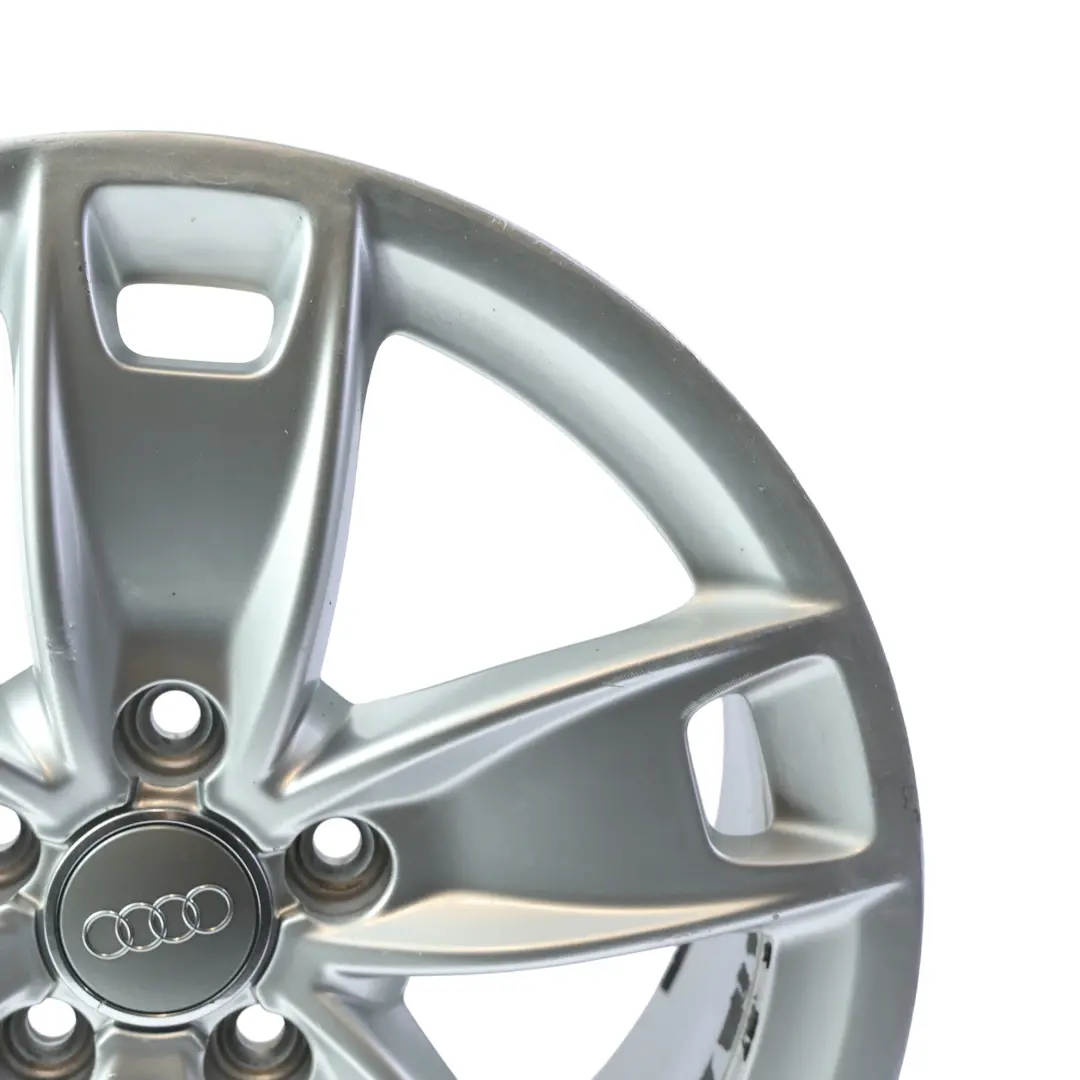 Srebrna Felga Aluminiowa 17" 7,5J ET:56 Star Spoke do Audi A3 8P o numerze 8P0601025BL Audi A3 8P Srebrna Felga Aluminiowa 17" 7,5J ET:56 Star Spoke - SKU 8P0601025BL-1 - Numer Części 8P0601025BL
